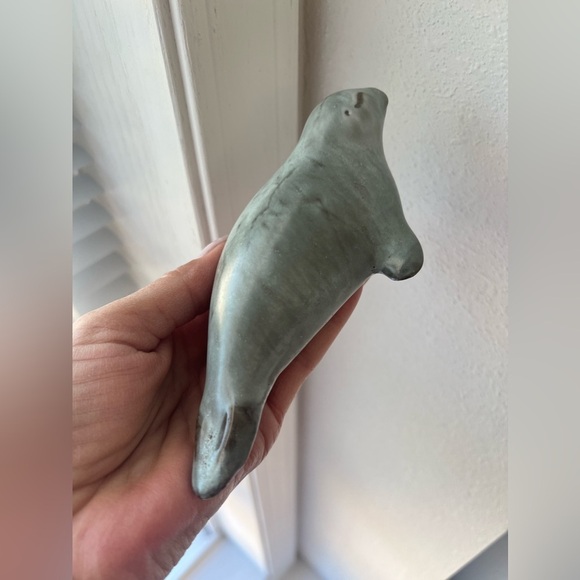 Andersen Design Studio | Pair Of 2 | Art Pottery Maine Blue Gray Seal Figurines - Picture 9 of 14